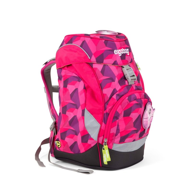 Ergobag Skoletaske Prime Pink mønstret 4