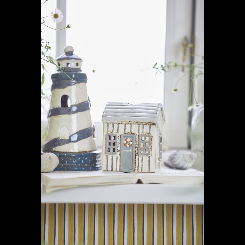 Ib Laursen Fyrfadsstage Hus Løkken  Beige 3