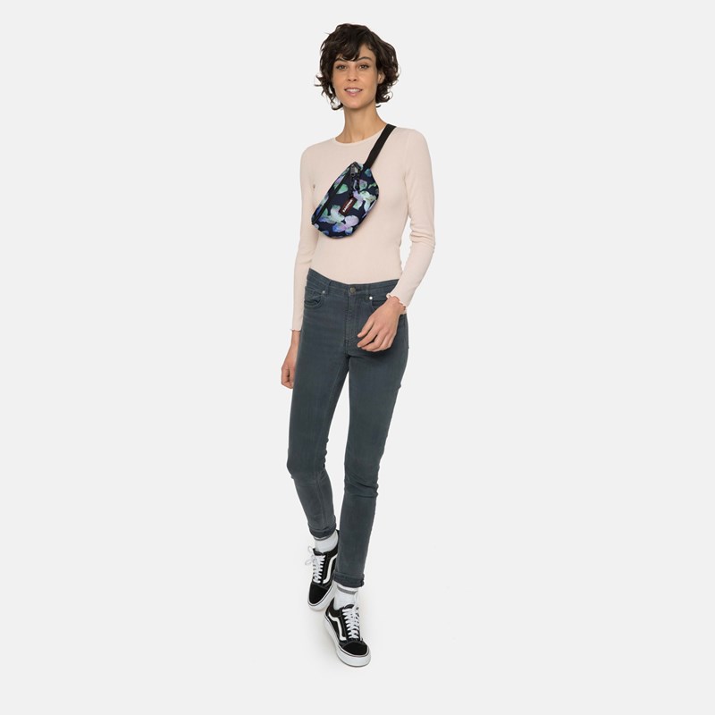 Eastpak Bæltetaske Springer Blå m/blomst 4