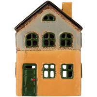 Ib Laursen Värmeljusstake Hus Nyhavn Orange 1