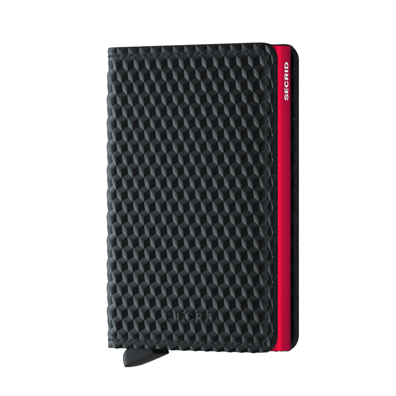 Secrid Slimwallet Svart/Röd 1