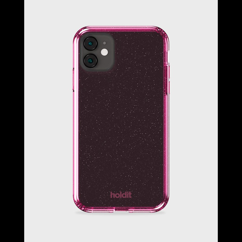 Holdit Mobilfodral Glitter Rosa iPhone XR/11 2