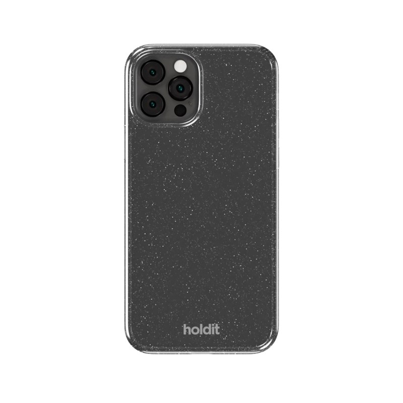 Holdit Mobilfodral Glitter Vit iPhone 12/12 Pro 2