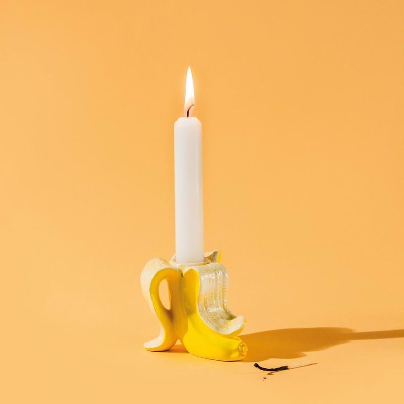 Donkey Lysestage Banana 2 stk. Gul 4