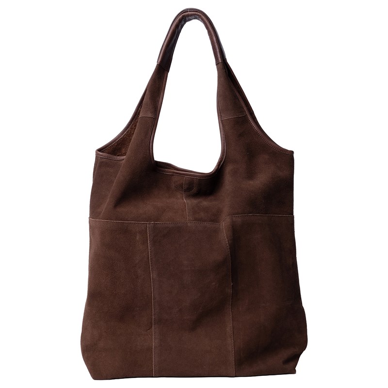 RE:DESIGNED Shopper Lyra Suede M. Brun 1