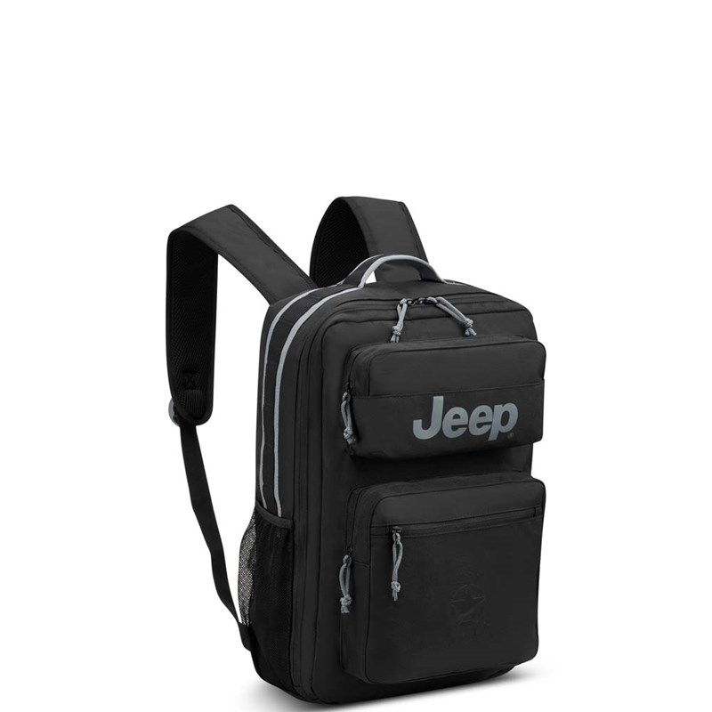 Jeep Ryggsäck multifunktion JS015B Svart 45 cm 2