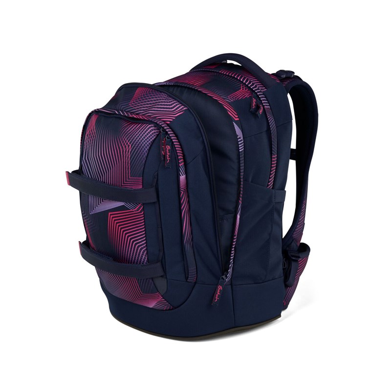 Satch Skolväska  Pack Seismic Pink Rosa mönstrad 8