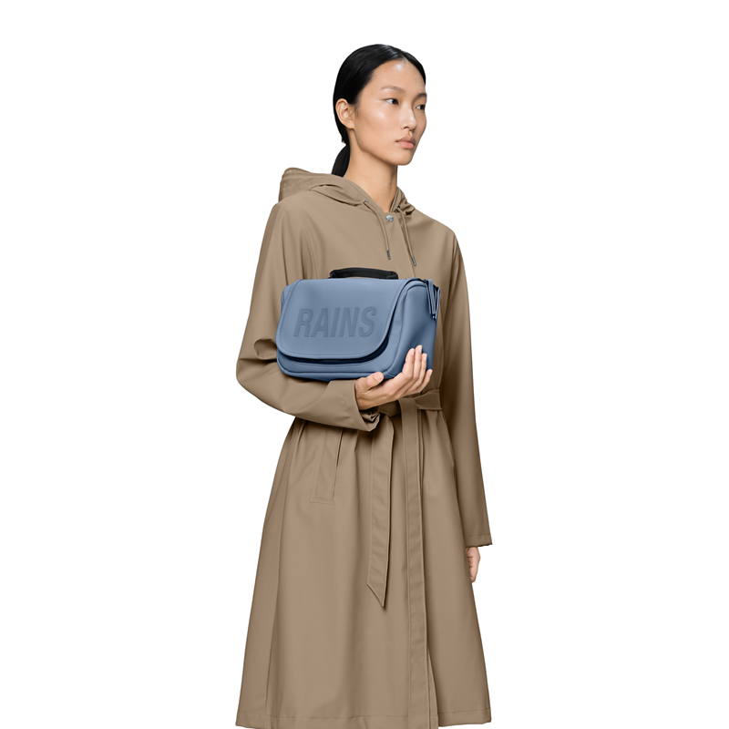 RAINS Necessär Texel Wash Bag Grå/Blå 4