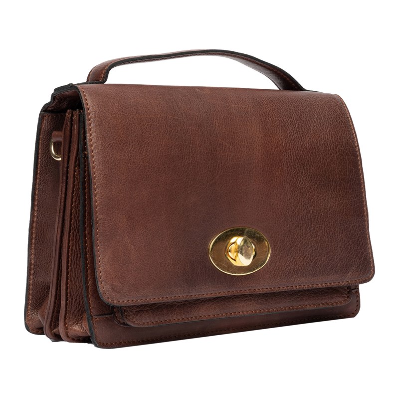 RE:DESIGNED Crossbody Alba Big M. Brun 4