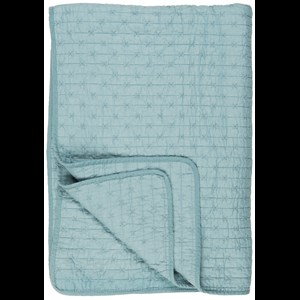 Ib Laursen Filt Quiltet Blå