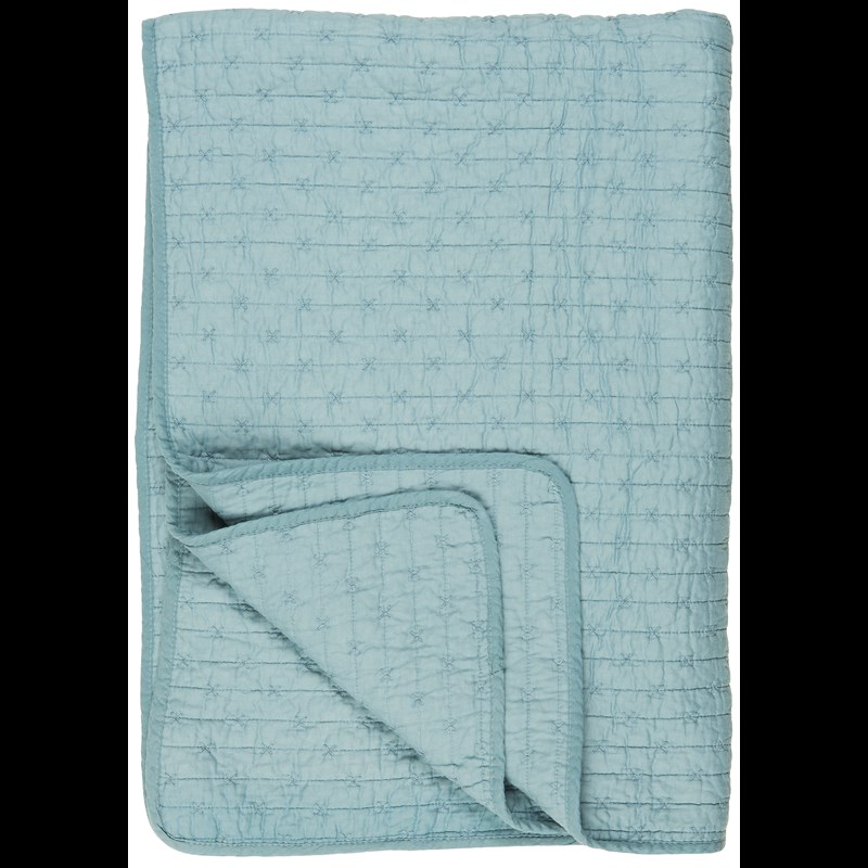 Ib Laursen Filt Quiltet Blå 1