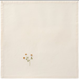 Ib Laursen Stofserviet Flora Creme