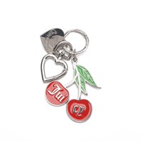 Juicy Couture Bag Charm Kirsebær  Sølv