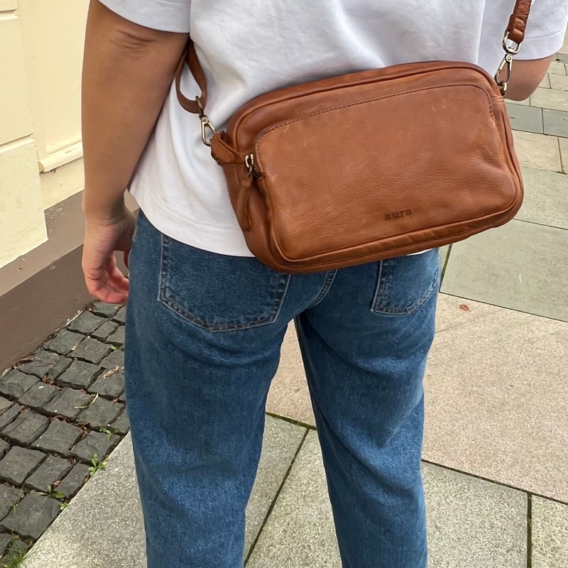 Aura Crossbody Tulum  Konjak 8