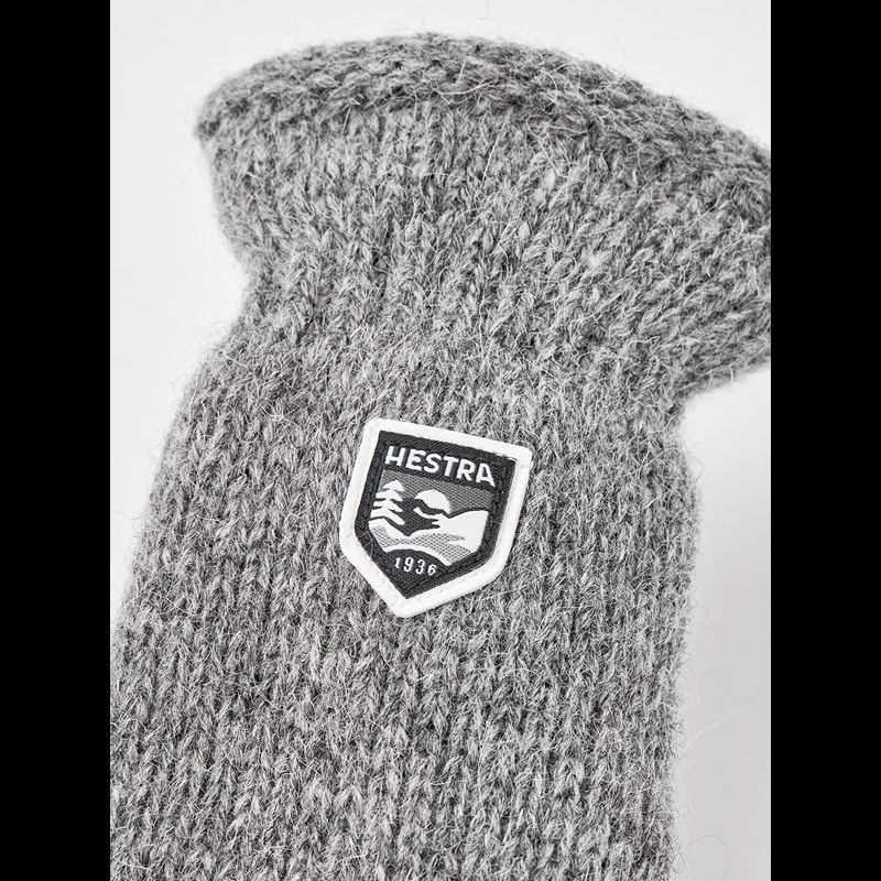 Hestra Luffer Basic Wool Lysegrå Str. 9 2