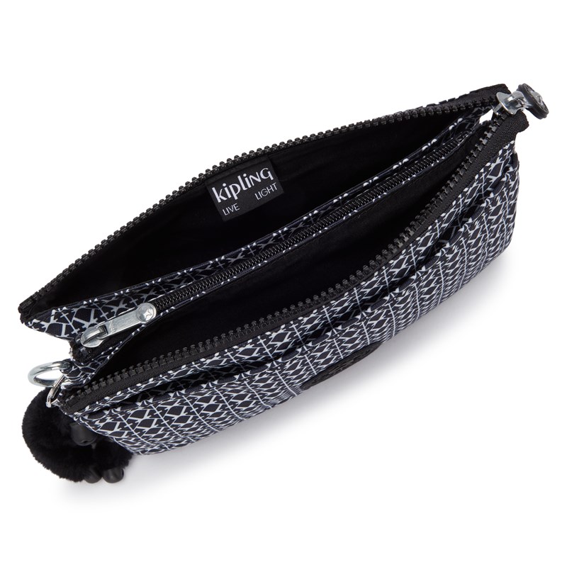 Kipling Crossbody Riri Blå ruta 3