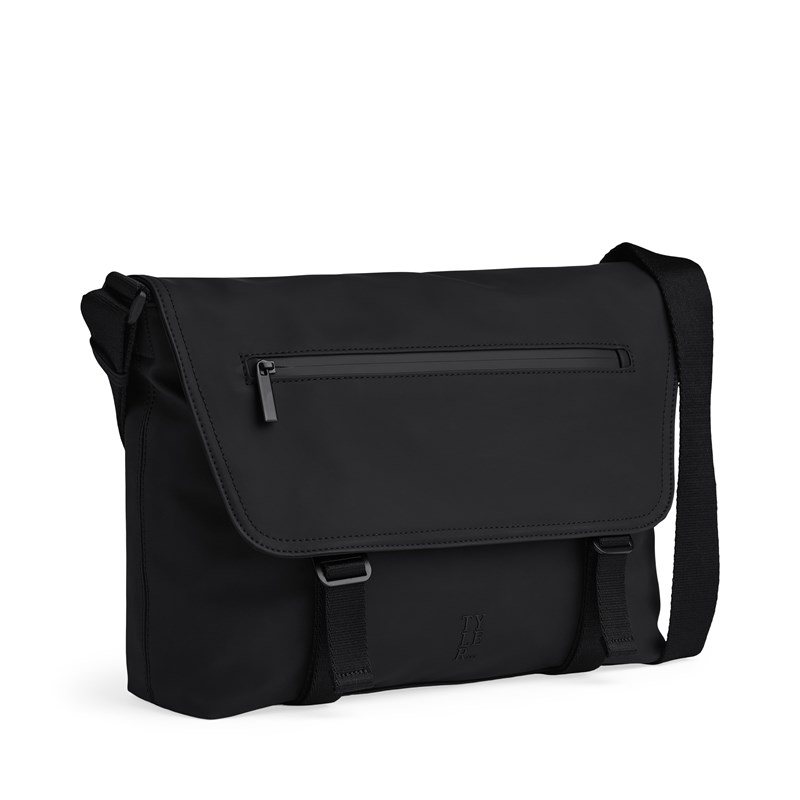 Tyler & Co Cmputertaske Santiago Sort/sort rubber 1