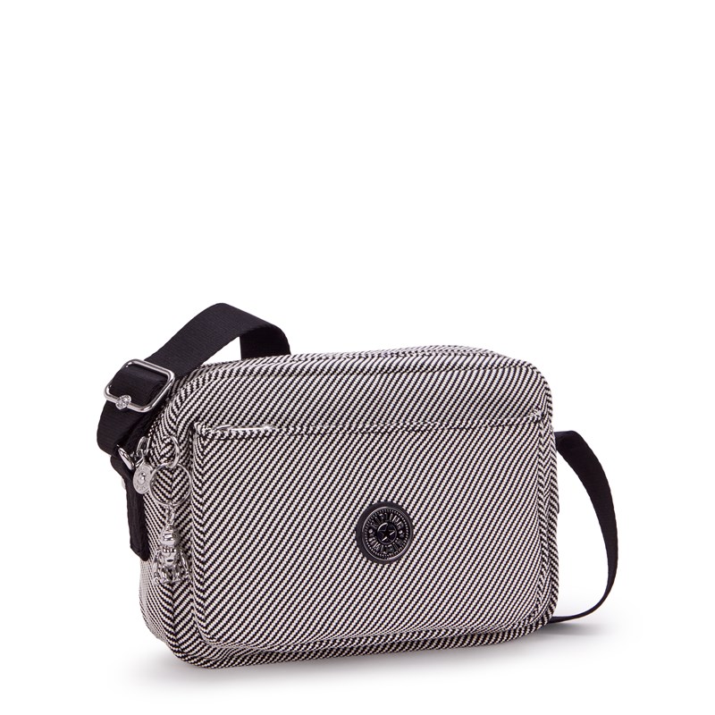 Kipling Crossbody Taske Abanu M  Stribet 4