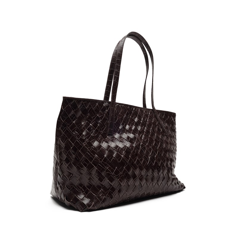 Núnoo Shopper Braided Texas  Brun 2