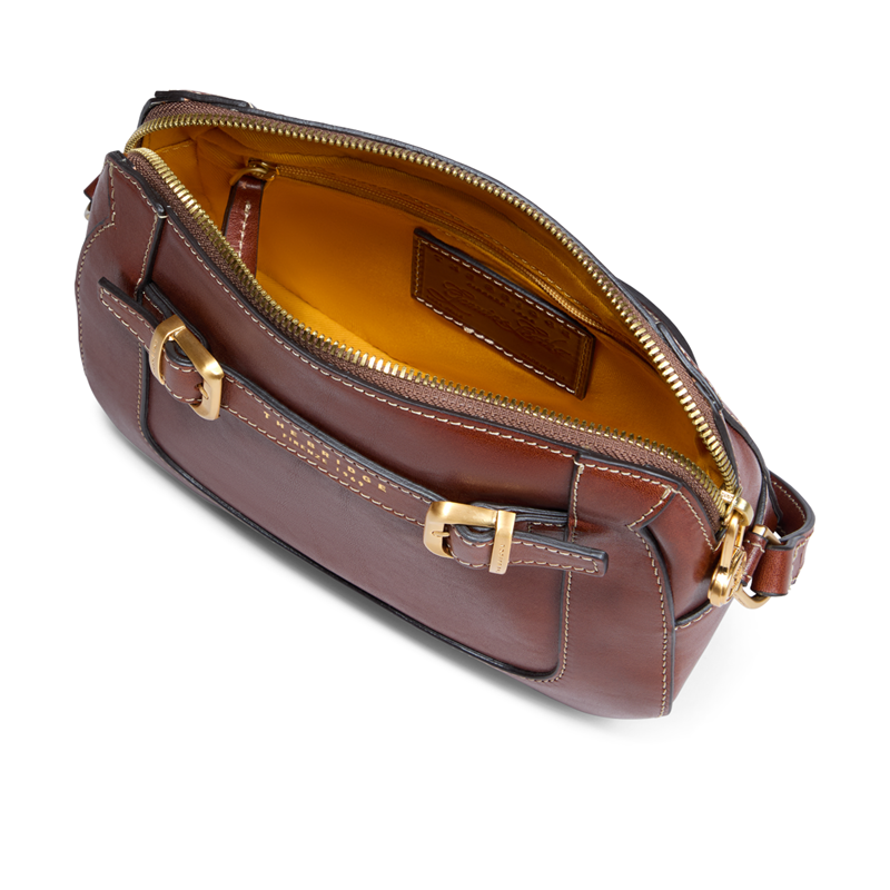 The Bridge Crossbody Gaia Camerabag Brun 4