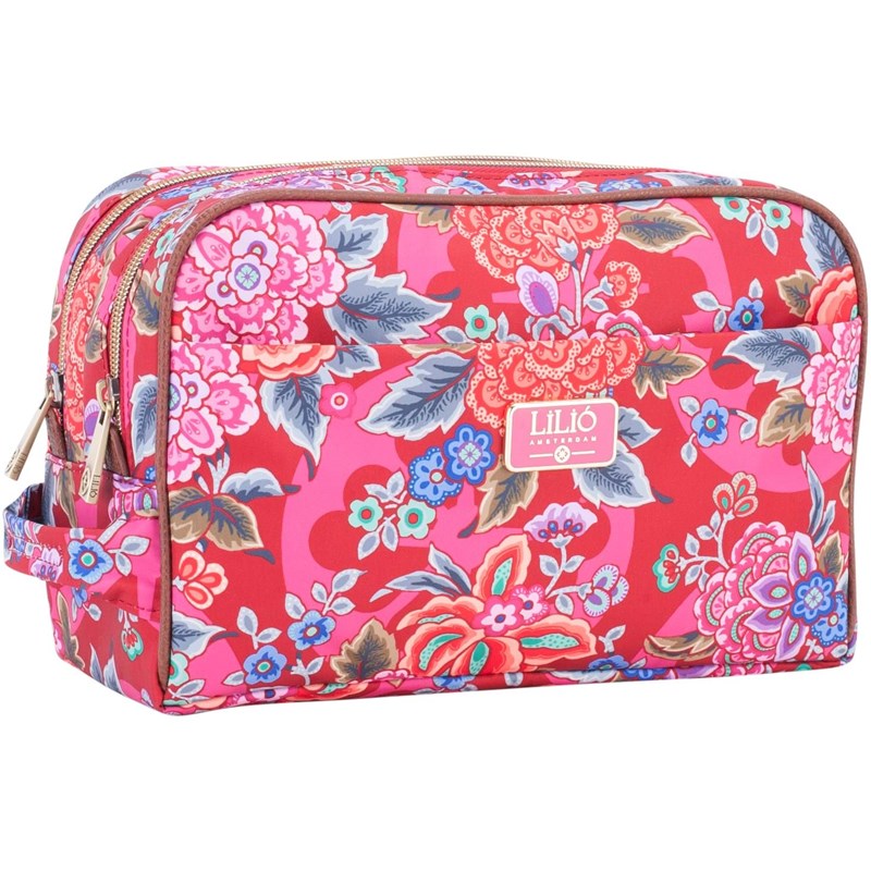 Lilió Toilettaske Pocket Cosmetic Rød 2