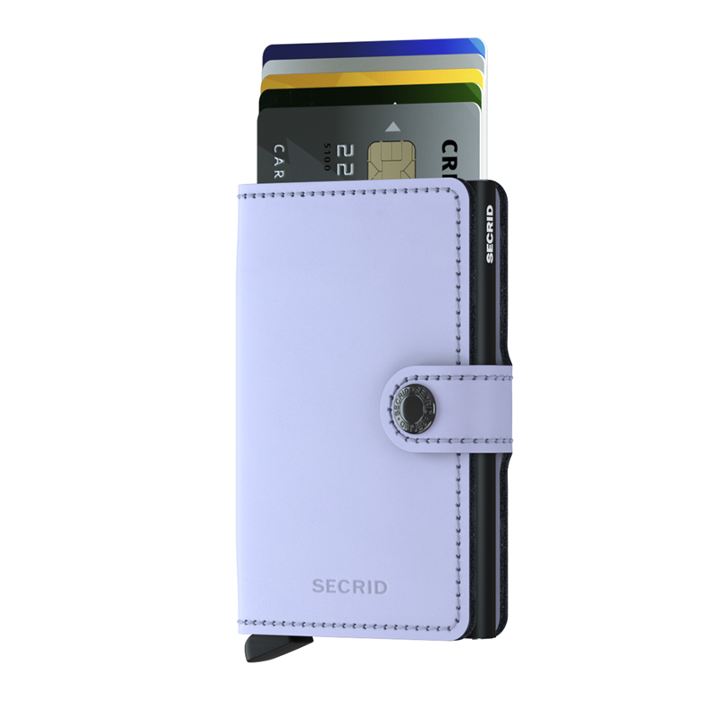 Secrid Kortholder Mini wallet Lilla/sort 2
