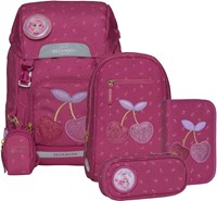 Beckmann Skolväskeset Classic Cherry Rosa 1
