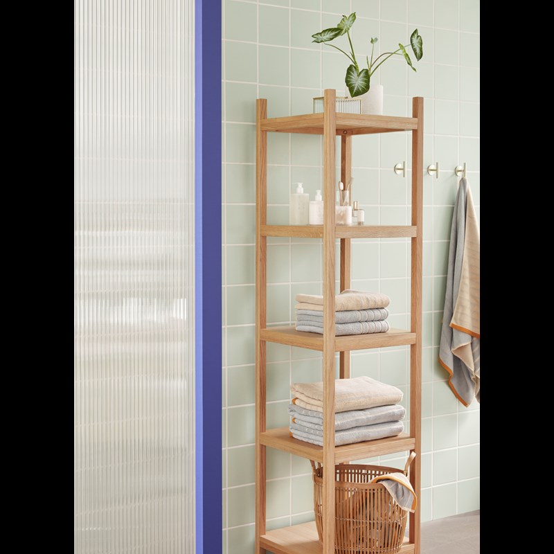 Hübsch Håndklæde  Lyseblå 50x100 6