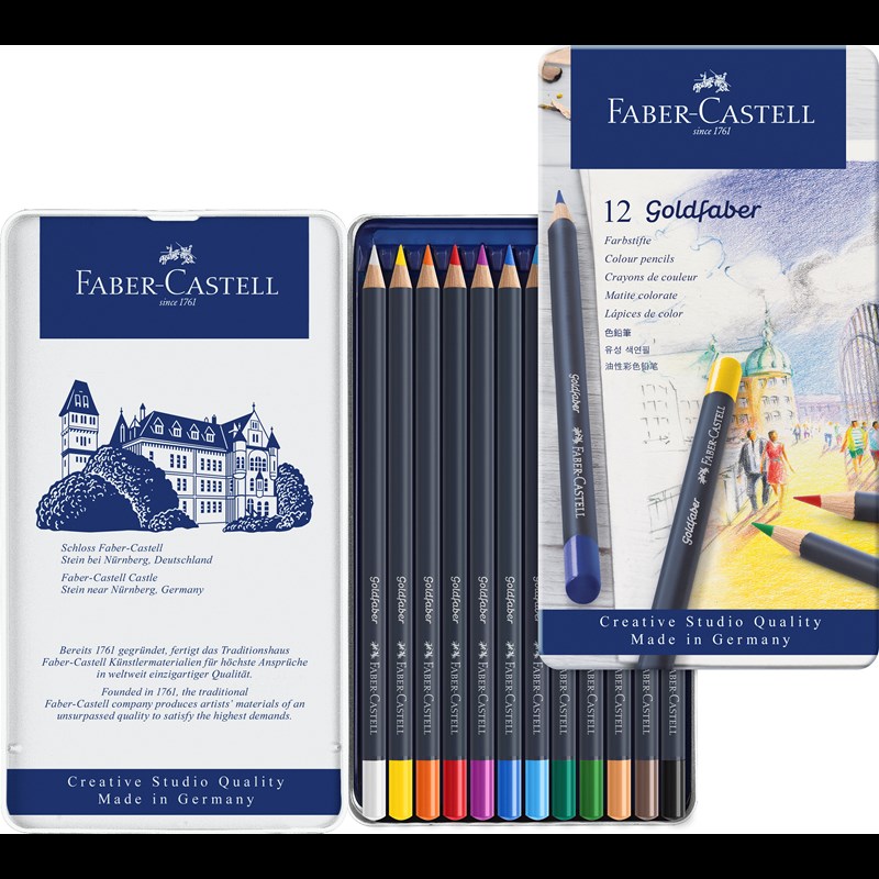 Faber-Castell Färgpennor Goldfaber 12 st. Multi 2