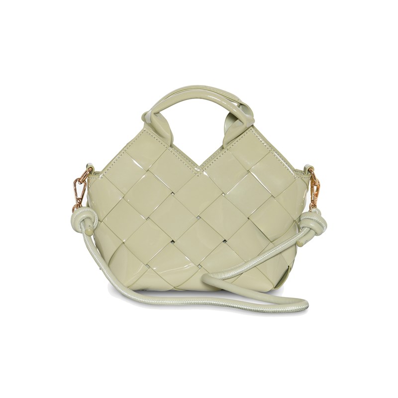PITAYA Handväska  Marly Small Glossy Khaki grön 1
