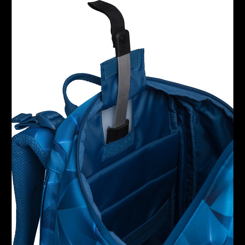 Beckmann Skoletaske Active Air Bl Light Blå/rød 9