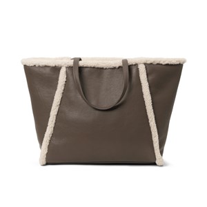 DAY ET Shopper Day Faux Shearling Brun alt image