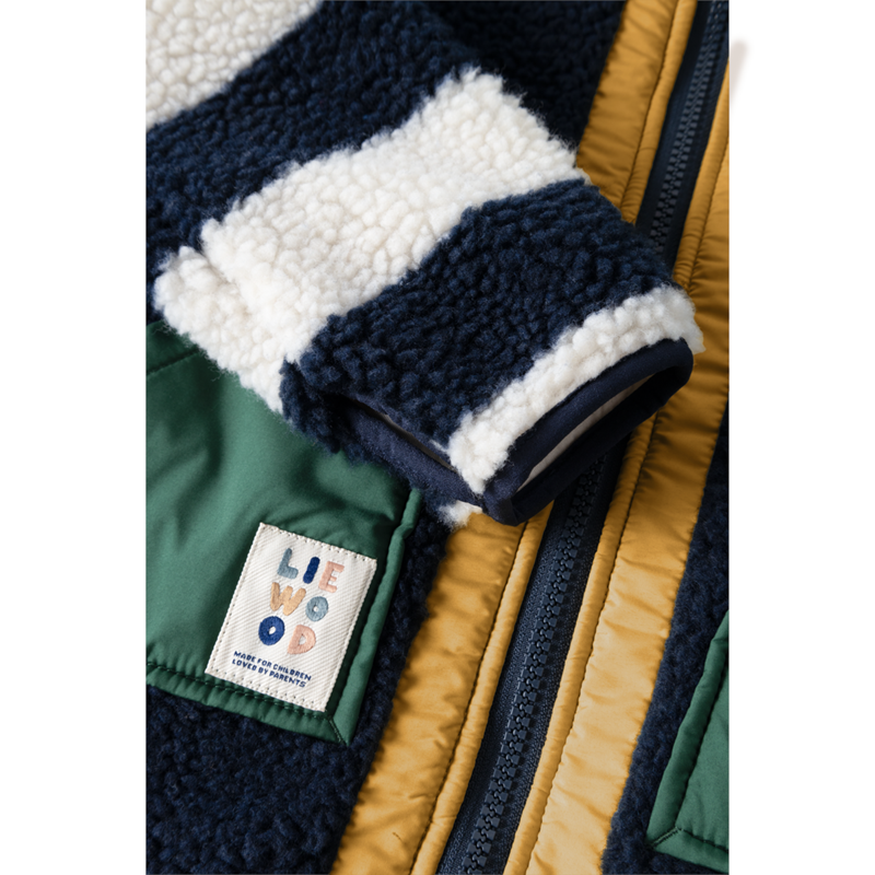 LIEWOOD Fleece Jakke Noam Multi 18 mdr. 4