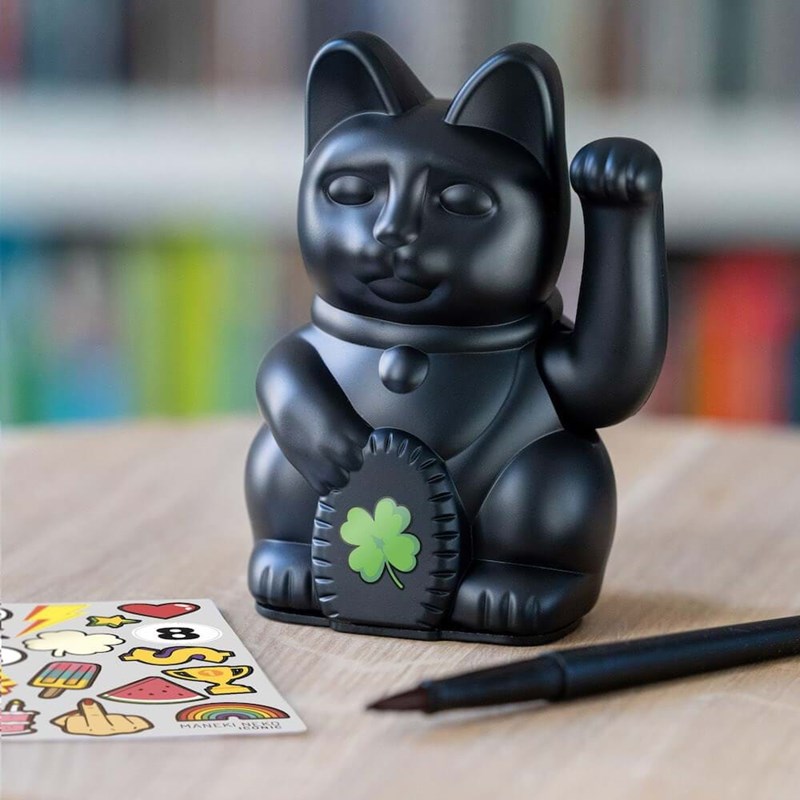 Donkey Vinkekat Maneki Neko Sort 2