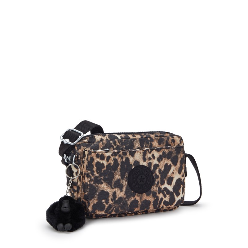 Kipling Crossbody Taske Abanu Leopard 4