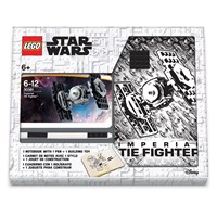 LEGO Bags Notesbog Star Wars Tie Fight Hvid 1