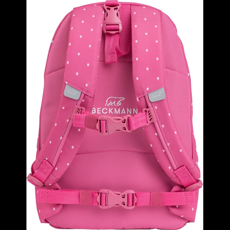 Beckmann Skoletaskesæt Active Air Straw Pink mønster 10