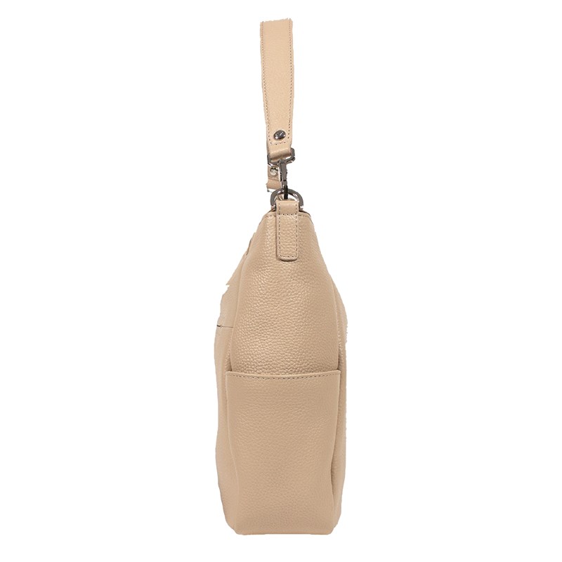 BRAUN BÜFFEL Hobo-väska Hanna Creme 4