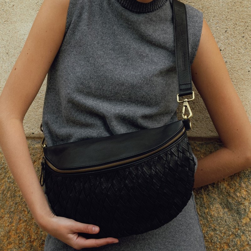 RE:DESIGNED Midjeväska Mika Bumbag Svart 7