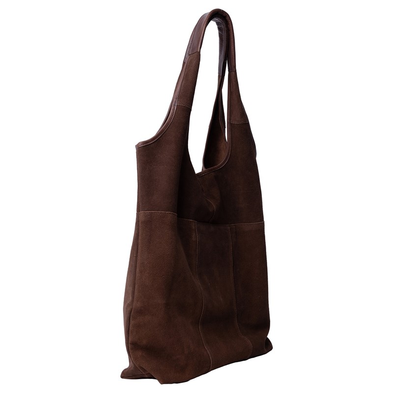 RE:DESIGNED Shopper Lyra Suede M. Brun 5