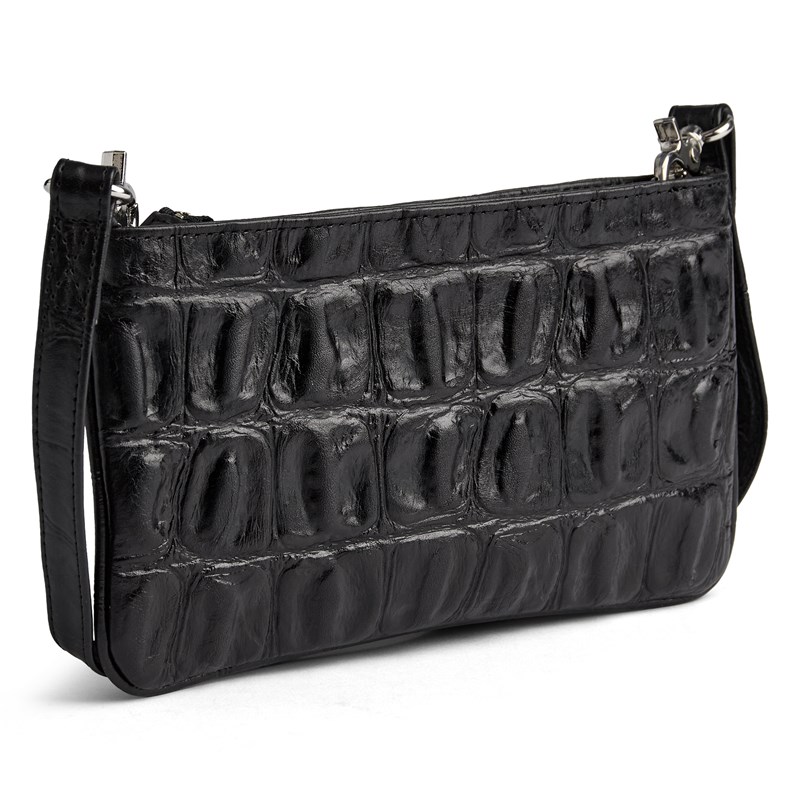 Depeche Crossbody Svart/Croco 2