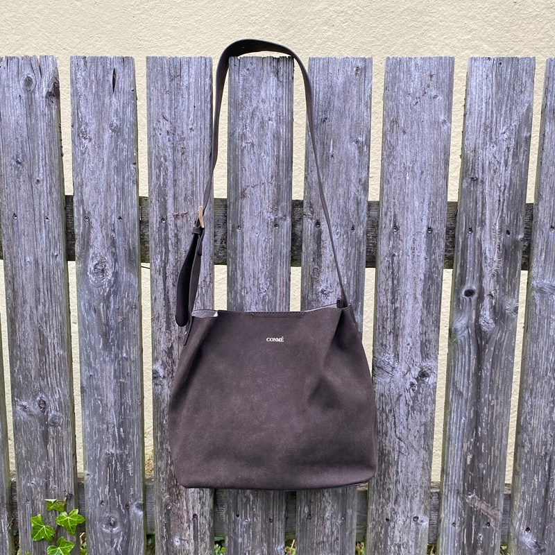 Conmé Skuldertaske Konny Suede Brun 6