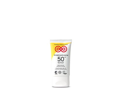Ansigtssolcreme SPF50