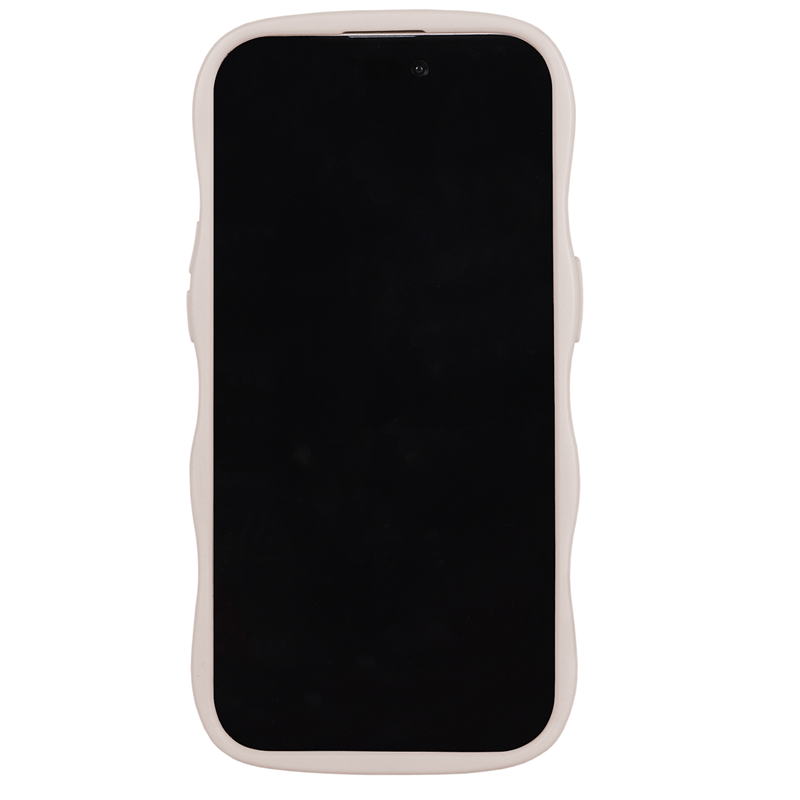 Holdit Mobilcover Wavy Beige Iphone 15 Plus 4