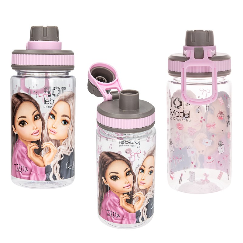 TOPModel Dricksflaska My BFF Transparent med mönster 2
