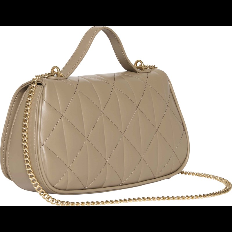 Calvin Klein Skuldertaske Quilted Emblem Brun 4