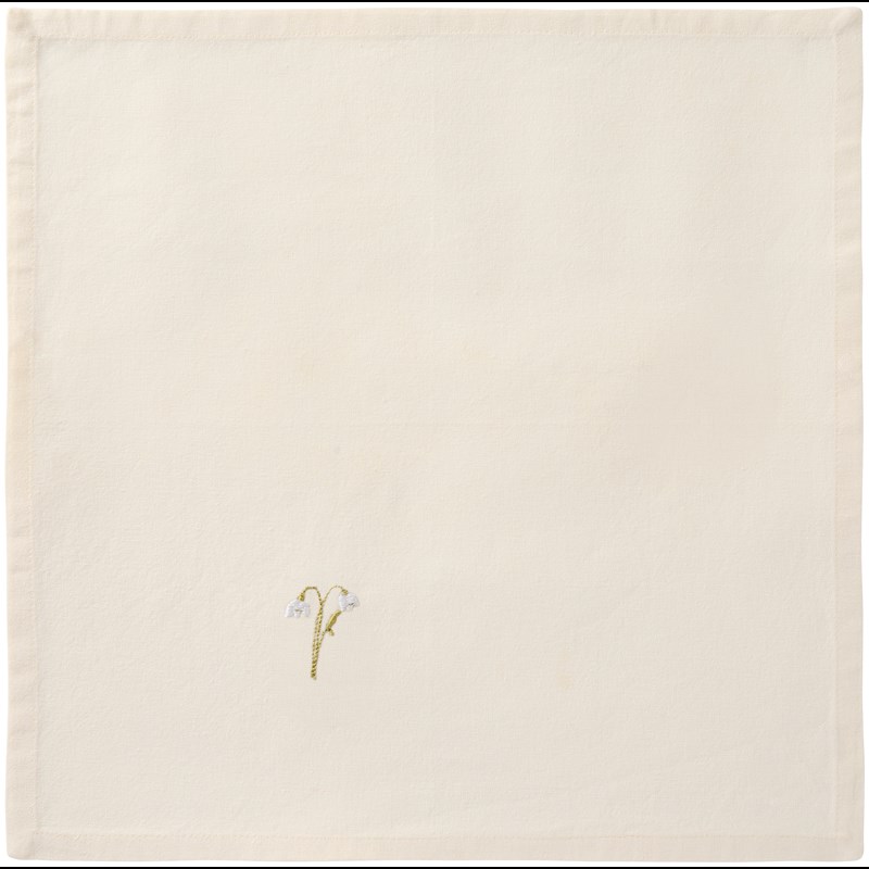 Ib Laursen Tygnservett Flora Creme 1