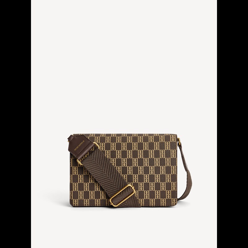 By Malene Birger Crossbody Loenna Monogram Brun 2