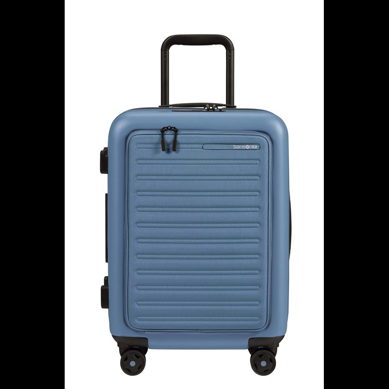Samsonite Kuffert Stackd Easy Acces Lyseblå 55 Cm 1