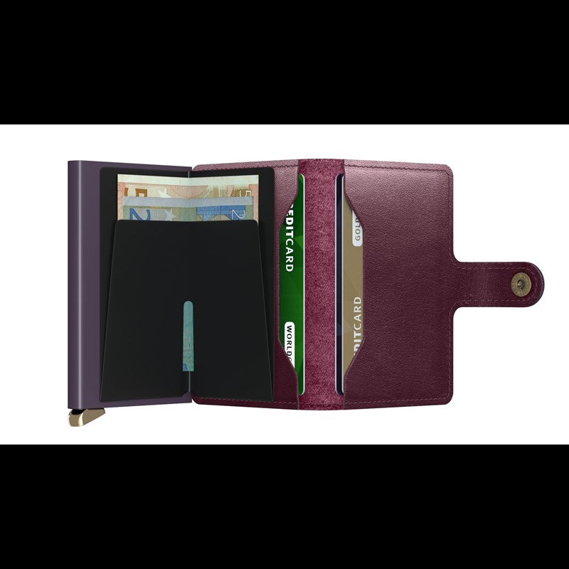 Secrid Korthållare Miniwallet Premium Bordeaux 3